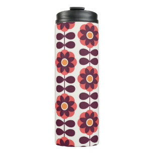 Floral seamless pattern design. Scandinavian style Thermal Tumbler