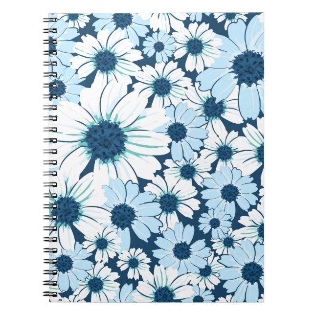 Floral seamless pattern /flower textilepattern, ab notebook (Front)
