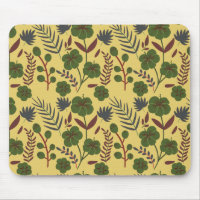 Floral seamless pattern flowers and butterflies