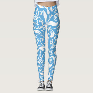 Floral Seamless Pattern Leggings