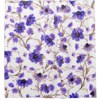 Floral seamless pattern with marigold flowers