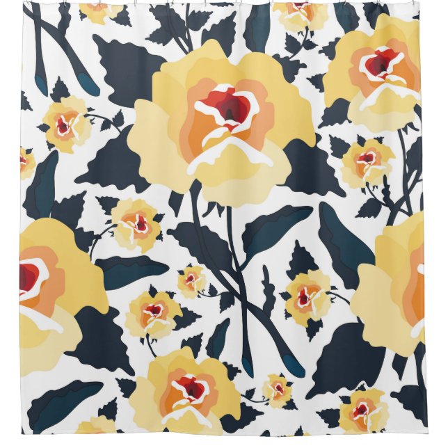 Floral seamless pattern with roses. seamless texti (Front)