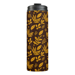 Floral Seamless: Perfect Textile Design Thermal Tumbler