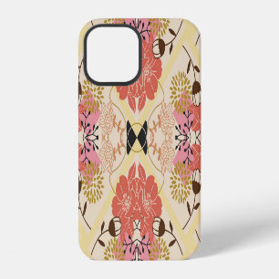 Floral seamless vintage pattern design. iPhone 12 case