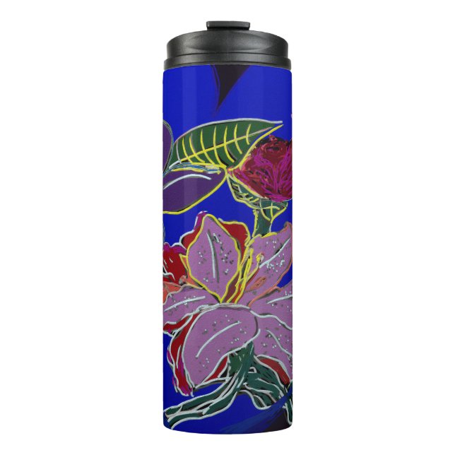 Floral Sessions Thermal Tumbler (Front)