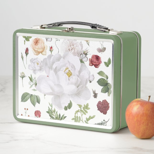 Floral Shops Near Me Metal Lunch Box (In Situ)