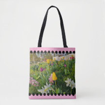 Floral Shoulder Tote Bag
