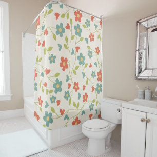 Floral Shower Curtain
