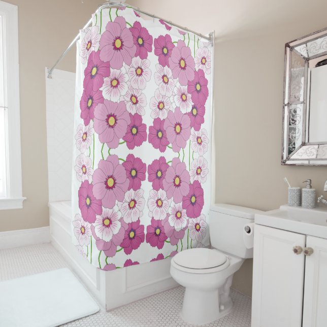 Floral Shower Curtain (In Situ)