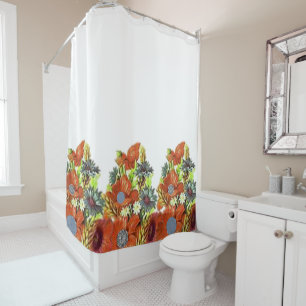 Floral Shower Curtain