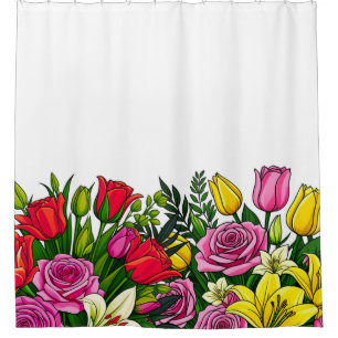 Floral Shower Curtain
