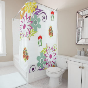Floral Shower Curtain