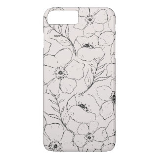 Floral Simplicity - Neutral Case-Mate iPhone Case