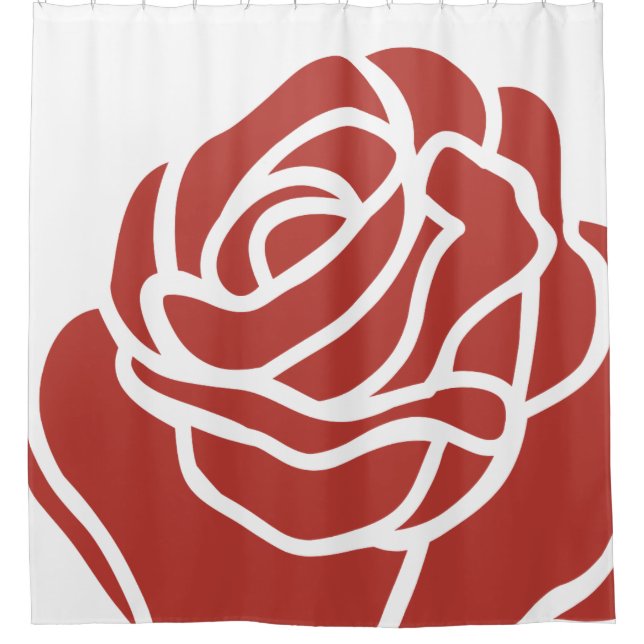 Floral Single Red Rose (Front)