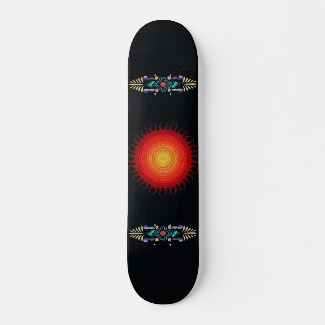 Floral Skateboard (Front)