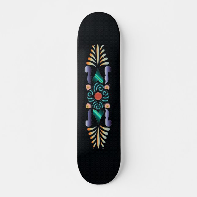 Floral Skateboard (Front)