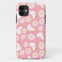 Floral Skates Roller Skating Pattern Birthday Pink