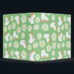Floral Skates Roller Skating Pattern Green  Binder<br><div class="desc">Cool modern pastel pink spring summer daisies and white retro roller quad skates with pink wheeles design for roller skater woman, girl. Lovable roller skates pattern design on home decor, mugs, wrapping paper, etc. Roller skates art illustration design gift for daughter, granddaughter, derby girl, roller babe. Rollerskating, quad roller skates,...</div>