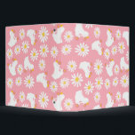 Floral Skates Roller Skating Pattern Pink  Binder<br><div class="desc">Cool modern pastel pink spring summer daisies and white retro roller quad skates with pink wheeles design for roller skater woman, girl. Lovable roller skates pattern design on home decor, mugs, wrapping paper, etc. Roller skates art illustration design gift for daughter, granddaughter, derby girl, roller babe. Rollerskating, quad roller skates,...</div>
