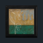 Floral Sketch with Wildflower and Plants Gift Box<br><div class="desc">A lot is going on in this painting by Jennifer Goldberger. A floral sketch takes centre stage,  and small trees make up the background. Fans of Eugene Delacroix and Edward Hopper may want to purchase this piece!</div>