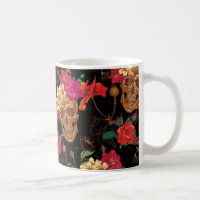 floral Skulls