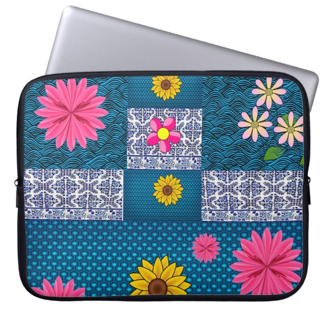 Floral Sleeve for Ipad (Front)