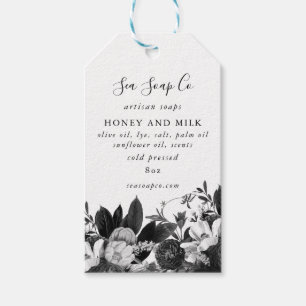 Floral Soap Tag