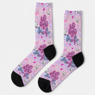 FLORAL SOCKS