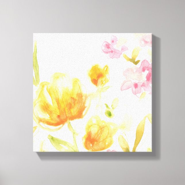 Floral Song I Canvas Print (Front)