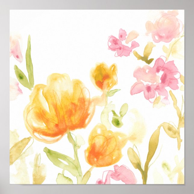 Floral Song I Poster (Front)