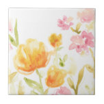Floral Song I Tile<br><div class="desc">Floral Song I by June Erica Vess</div>
