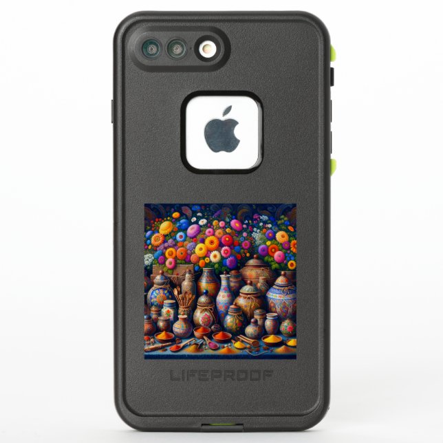 "Floral Spice Bazaar" LifeProof iPhone Case (Back)