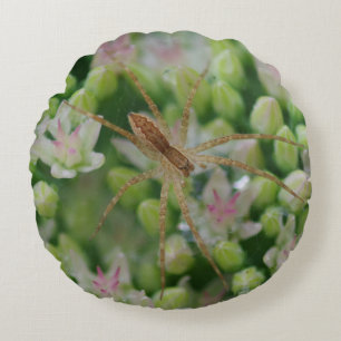 Floral Spider Pillow