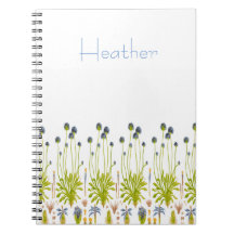 FLORAL Spiral Notebook - Personalize It