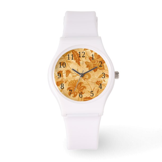 Floral Spiral Watch (Front)