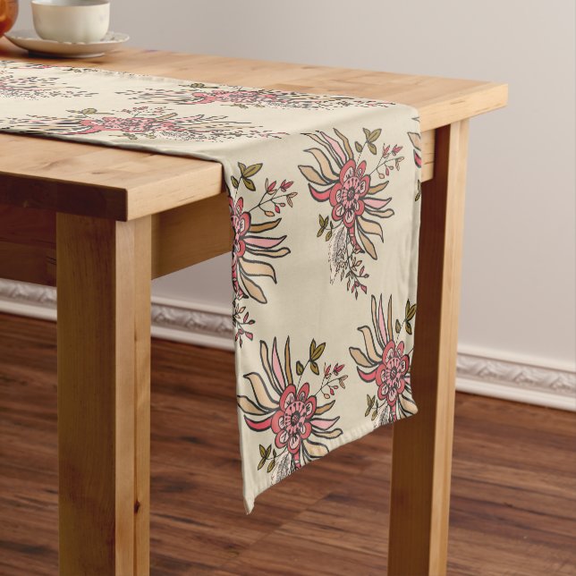 Floral Spray II Medium Table Runner (In Situ)