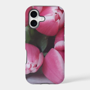 Floral Spring Bouquet of Pink Tulips, Flowers
