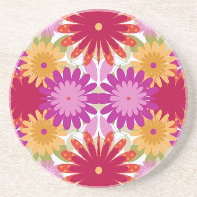 Floral Spring Coaster (Front)