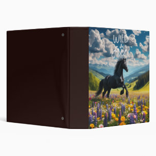 Floral/spring horse/stallion  binder