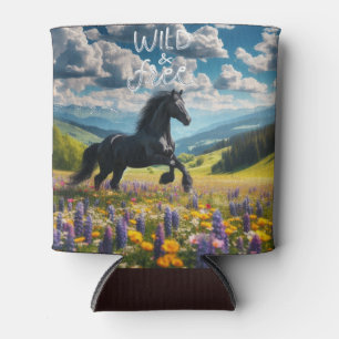 Floral/spring horse/stallion can cooler