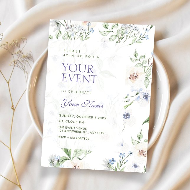Floral spring  invitation (Creator Uploaded)