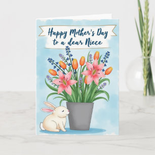 Floral Springtime Blooms Card