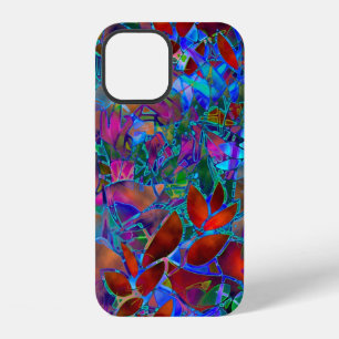 Floral Stained Glass iPhone 12 Case