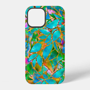 Floral Stained Glass iPhone 12 Case