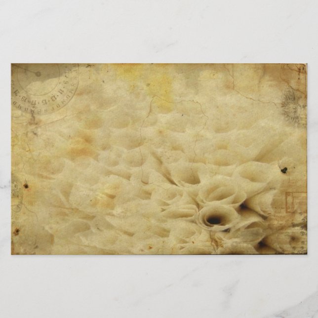 Floral Stationary Stationery (Front)