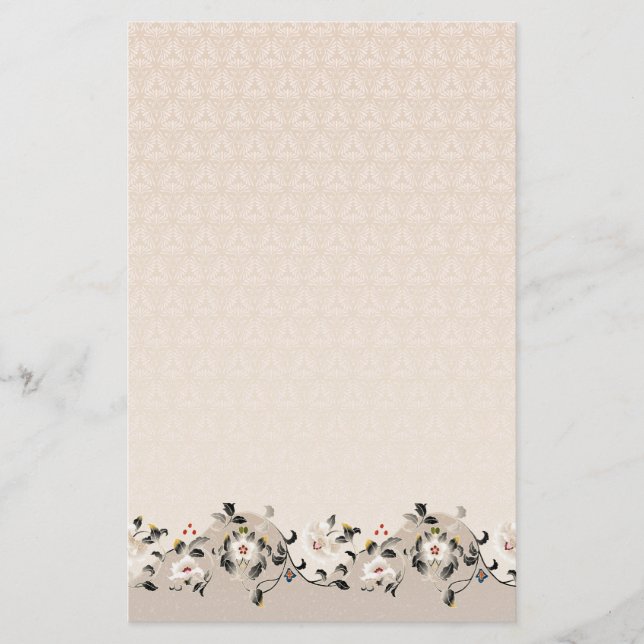 Floral Stationery (Front)
