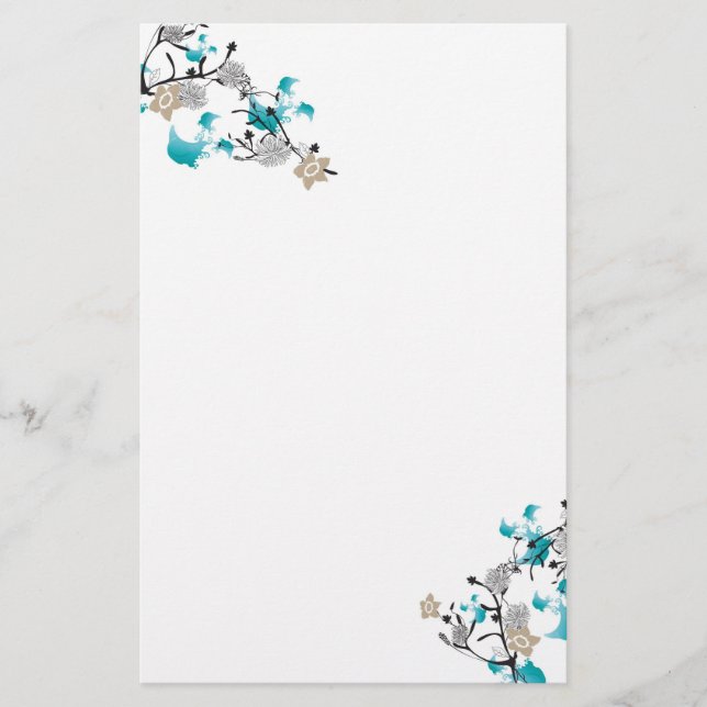 Floral Stationery (Front)