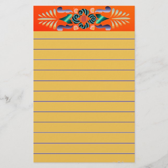 Floral Stationery (Front)