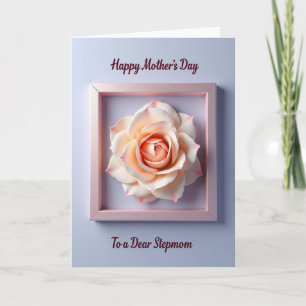 Floral Stepmoms Day Card