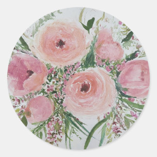 Floral Stickers & Labels